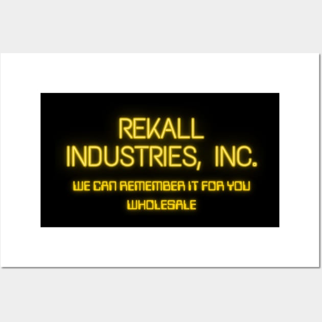 Rekall Industries Small Wall Art by Spatski